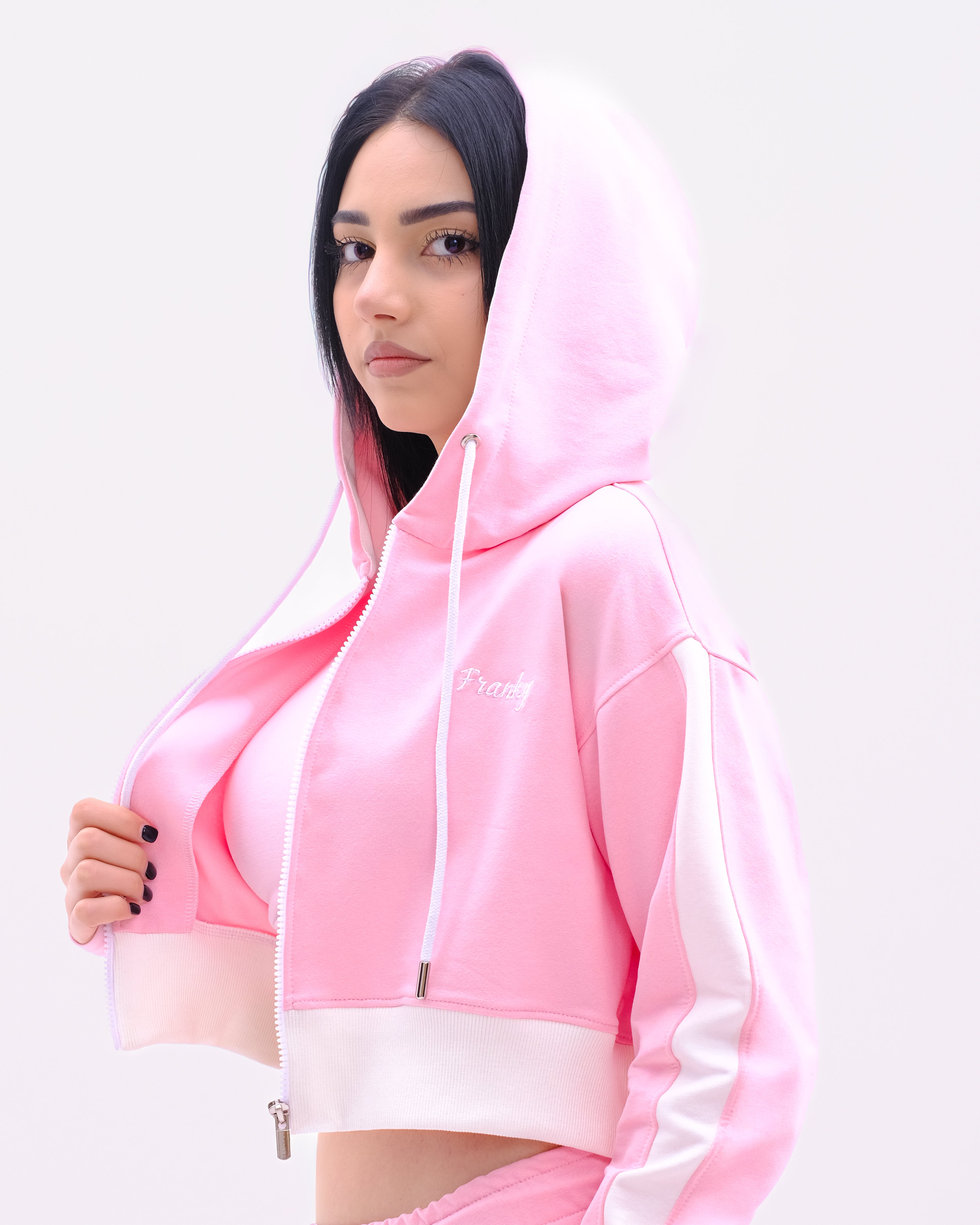 Pink and White sport set