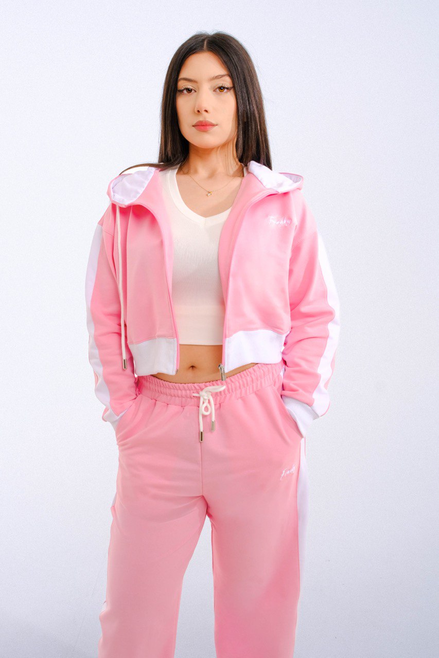 PINK AND WHITE sport set